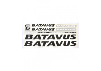 Наклейка Batavus на раму велосипеда, черный